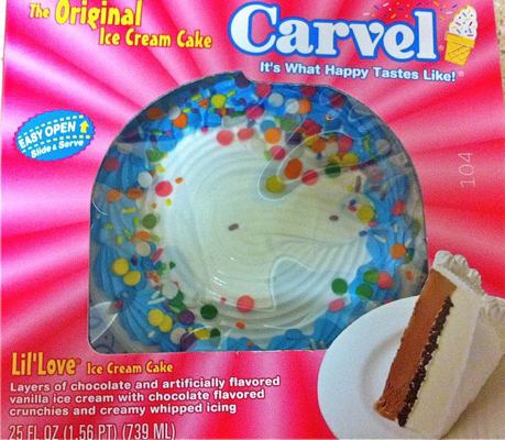 Carvel Ice Cream Cake Original Lil' Love