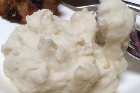 Bob Evans Original Mashed Potatoes microwaved