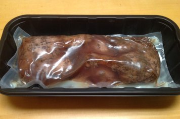 Inside packaging of Cuisine Solutions' Five-Spice Duck Leg Confit from Costco